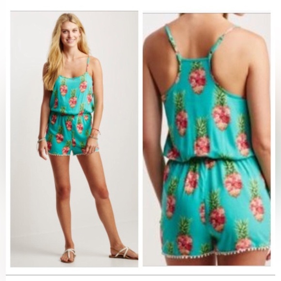 Aeropostale Pants - Aeropostale pineapple Romper